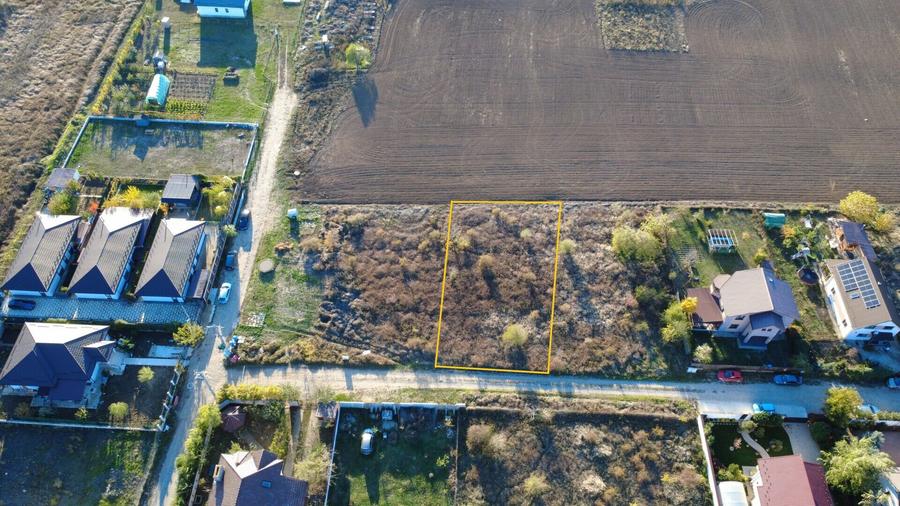 Teren casa - Balotesti 735 mp intravilan Sos. Unirii 291