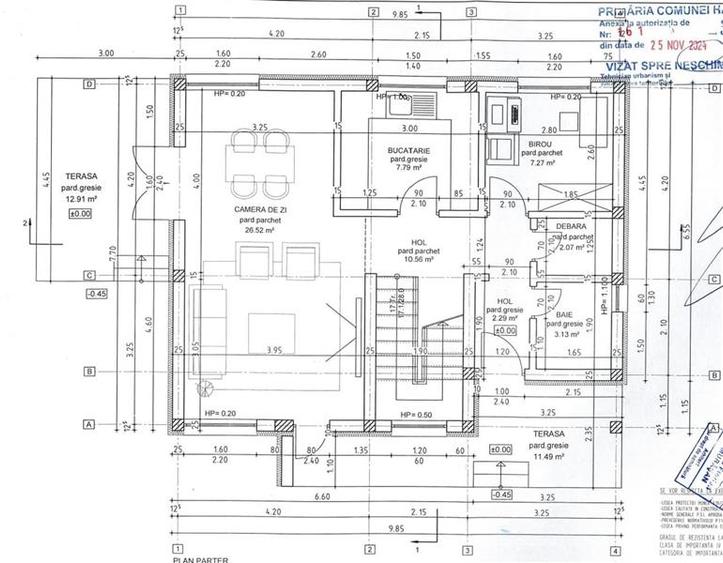 Vila superba cu 5 camere, intabulata 2025, P+E, toate utilitatile, Harman, Braso