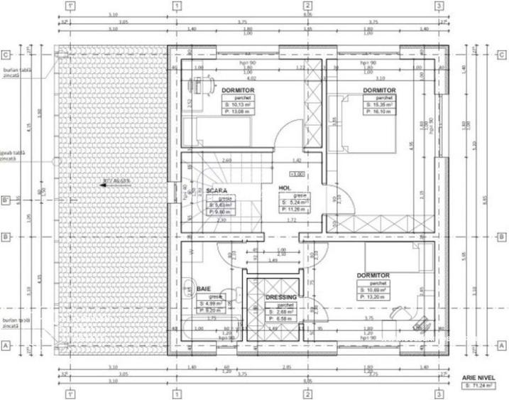 Casa/Vila  CALYOPE P+E, 4 camere, 2 bai, 400 mp teren, 6 Vanatori - 5