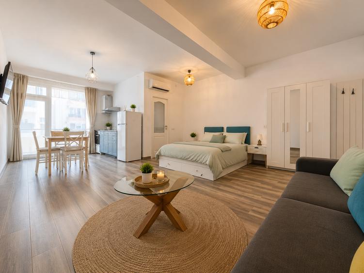 Studio cu parcare privata si priveliste catre mare