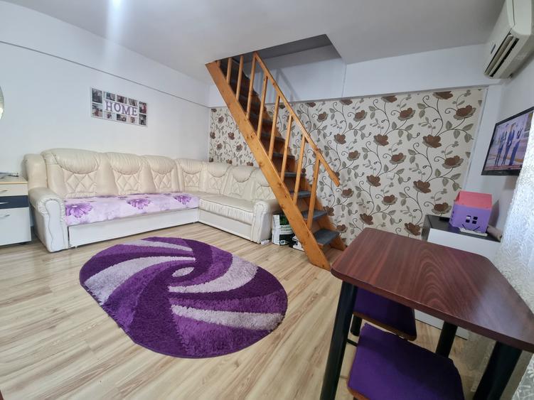 Ap 2 camere, tip duplex, mobilat, utilat, mutare rapida, loc parcare, zona Luică