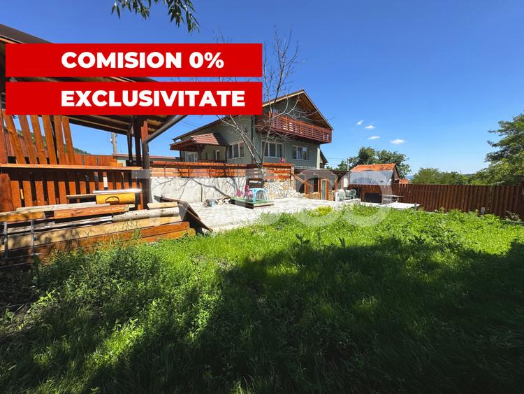 Casa de vis la munte 7 camere 5 bai ciubar teren 558 mp Rasinari Sibiu