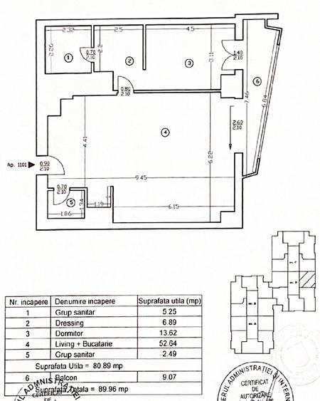 Apartament 2 Camere UpGround Metrou Pipera Fabrica de Glucoza 90 mp