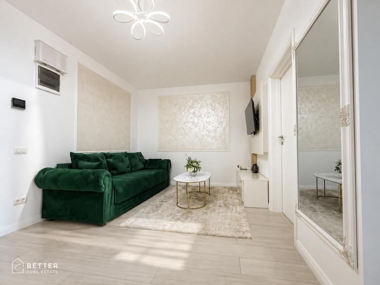 Apartament 3 camere de vânzare, 2 minute metrou | bloc nou | mobilat | Popești