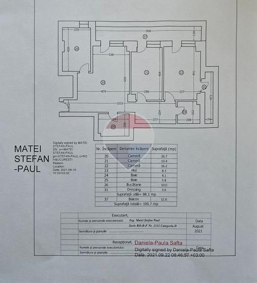 Apartament 3 camere De vanzare –Confort City –
