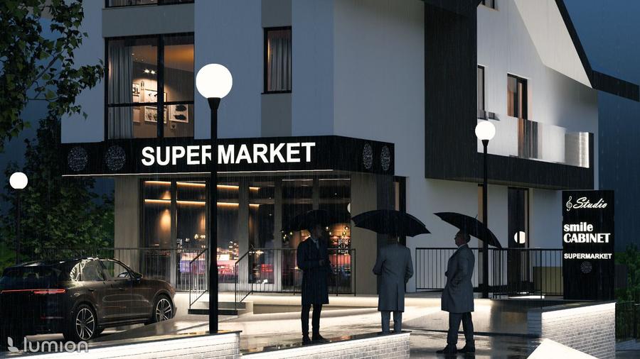 Spatiu Comercial NOU - 83 Mp | Parter | Gradina 125 Mp | Pepinierii