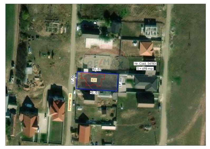 De vânzare teren intravilan cu fundație și proiect de casă- Nojorid
