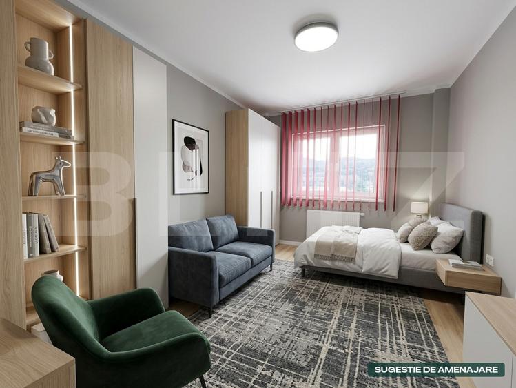 Apartament cu 4 camere, 2 bai și 2 locuri de parcare, Astra