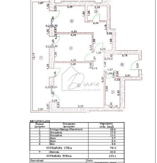 3 camere Cortina 126 Iancu Nicolae I UTILAT MOBILAT I COM 0%