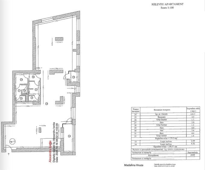 Vanzare Spatiu Birouri Barbu Vacarescu - 102 the Address Bucuresti - 1