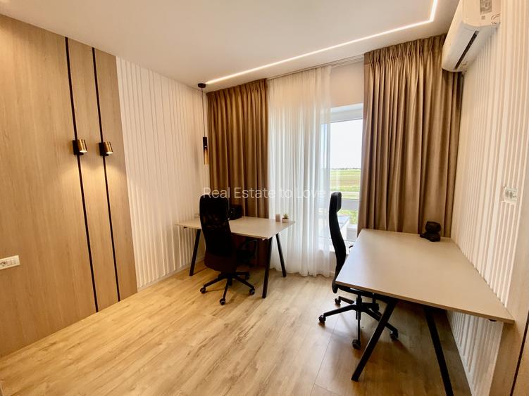 Vilă nouă cu bucătărie, cartier premium, pădure, lac, centru Corbeanca - 12