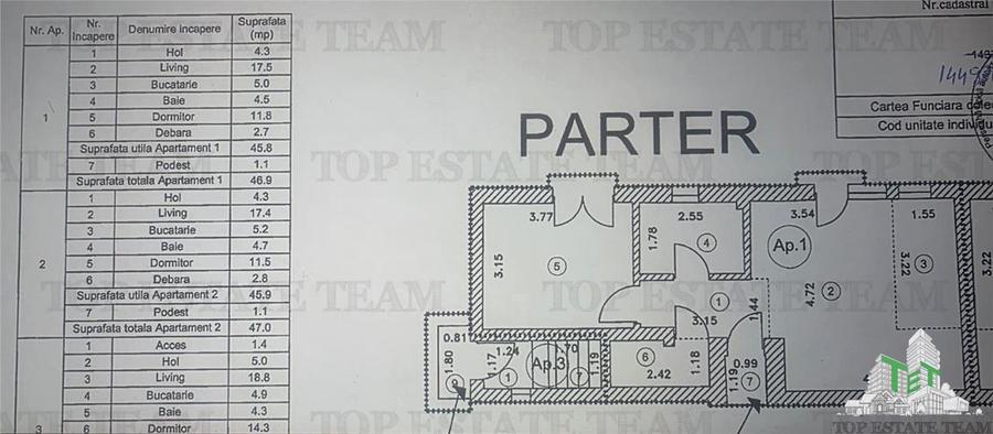 Bragadiru cart. Independentei/ Vanzare apartament 2 camere in vila /curte propri