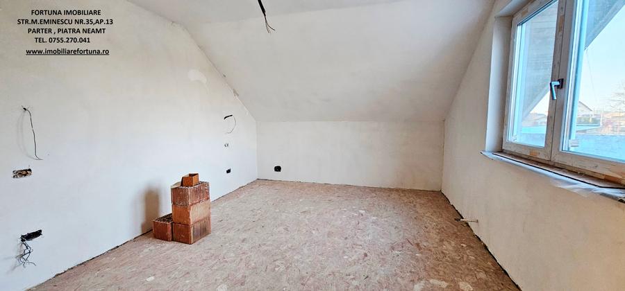 Casa nefinalizata si 2000 mp teren,la 10km de oras