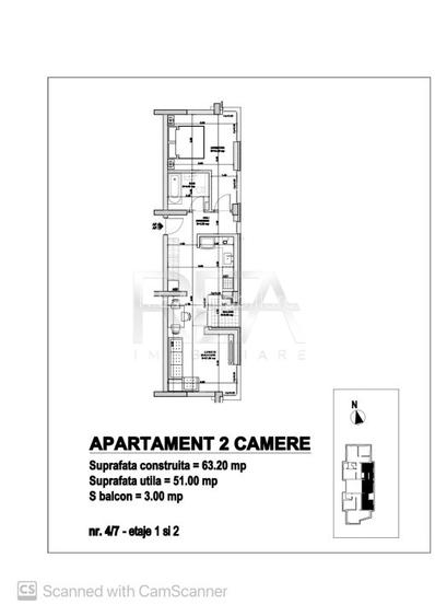 2 camere | Bloc Finalizat | Emil Racovita - 2