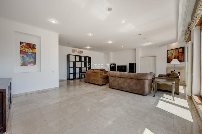 Unic pe etaj! Penthouse 5 camere, 482 mp, lift privat – Satul Francez - 5