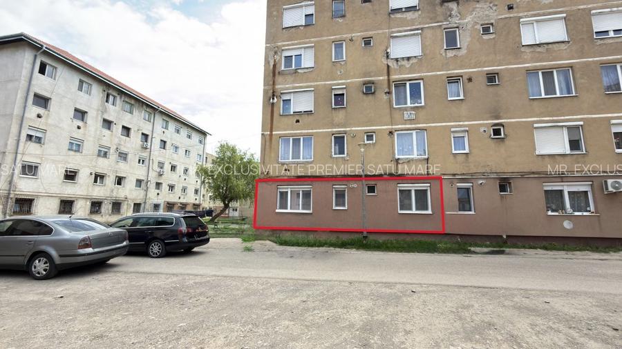Apartament 2 camere decomandat Parter, Mobilat și utilat -Eliberării Nr.8- Carei - 10