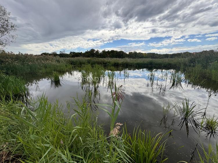 Teren cu deschidere la lac strada Orhideelor- conectare imediata la curent