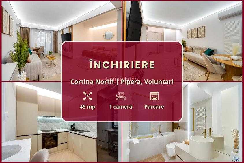 Cortina North || Studio premium || Prima închiriere || Comision 0% - 2