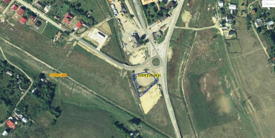 Teren 1.900 mp de vânzare – Rond Popricani / Vânători, Iași