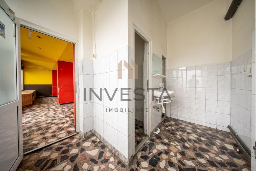 Spatiu comercial de inchiriat - compartimentat - 125 mp – Manastur