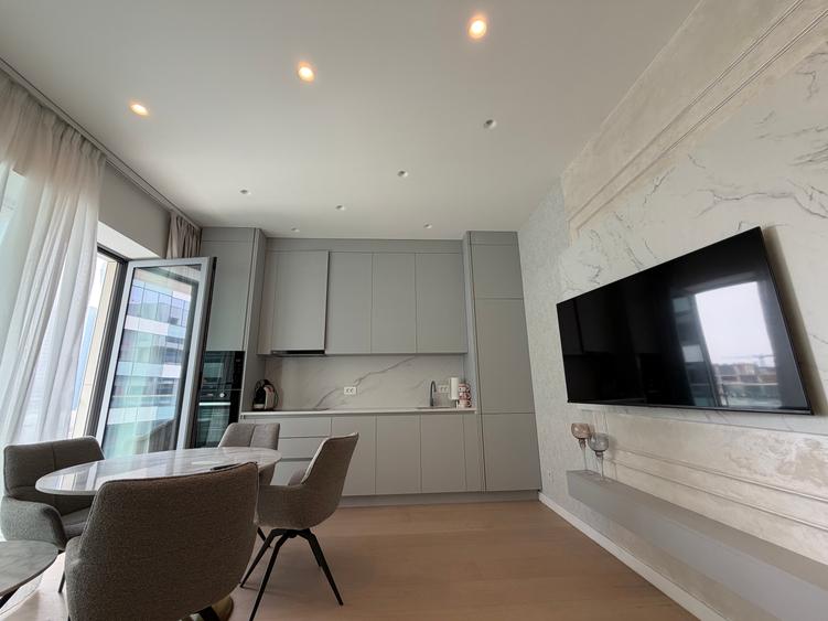 Apartament la prima închiriere în Aviatiei Towers,parcare inclusă