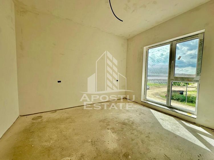 Apartament cu 2 camere, etaj 1, bucatarie semideschisa, Giroc