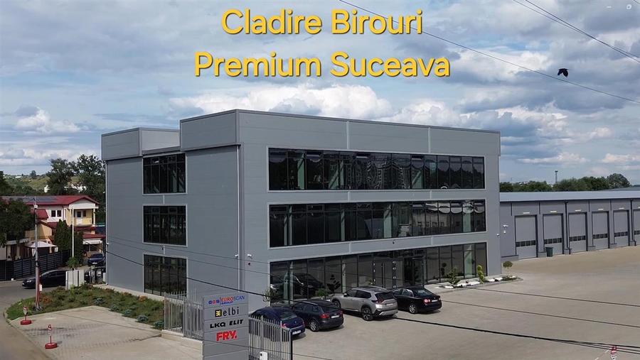 Clădire de Birouri Premium de Închiriat în Suceava | 1.398 mp Uti