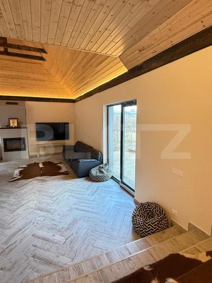 CABANĂ PREMIUM LA MUNTE | 123 MP | 2.200 MP TEREN | PRIVELIȘTE SUPERBĂ