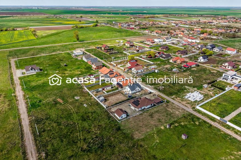 Casă noua, 2022, parter, 2 dormitoare Sânpaul, 10 km Arad