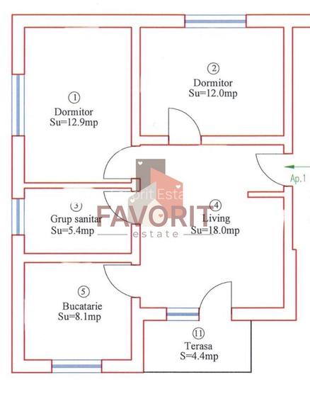 Apartament 3 camere | Remetea Mare | Disponibile Imediat | - 1