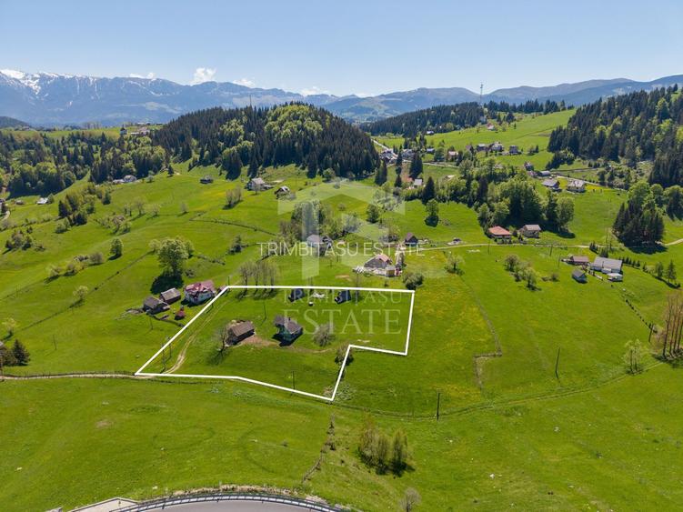 Fundata | Teren intravilan | 7,656 mp + Cabane tip A Frame - 2