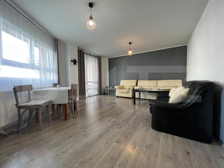Apartament 2 camere, gradina, 50mp, parcare, terasa, zona Donath