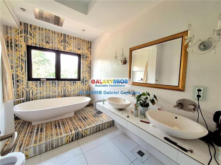 Vila stil florentin pe malul lacului,teren4043mp iesire la lac de 25ml - 28