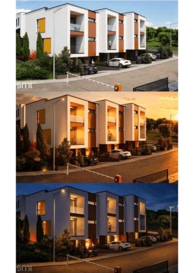 Teren cu autorizatie triplex in Floresti zona Terra