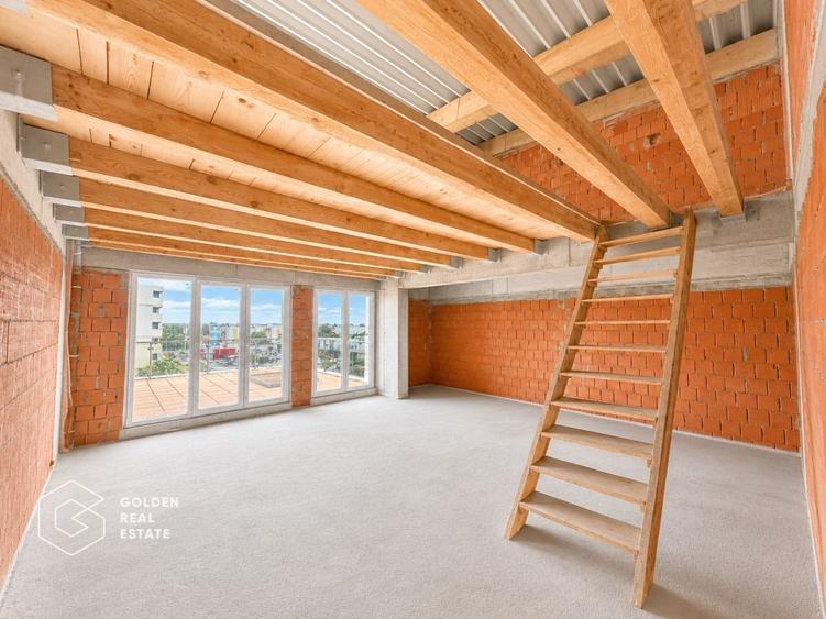 Penthouse cu potential exceptional, la rosu, 170mp, mansardabil pana la 300mp