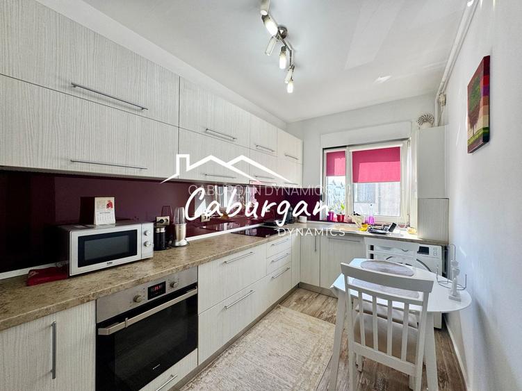 Apartament cu 2 camere, 56mp utili + balcon, etaj 2/3, loc de parcare