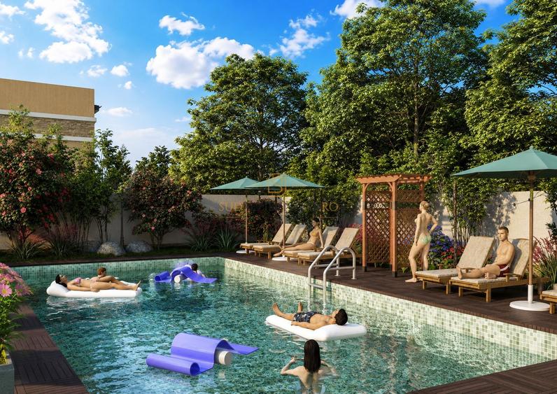 Vila individuala cu 4 camere, ansamblu securizat cu piscina privata