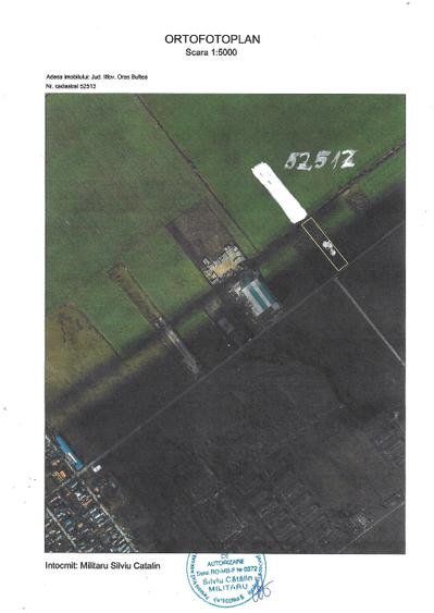 Teren intravilan de vânzare în Buftea, lângă A0 – ideal pentru hale industriale