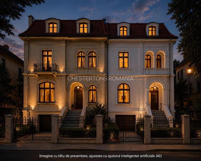 Vanzare Vila interbelica D+P+1+M, zona Dorobanti - Capitale, Teren 260 mp