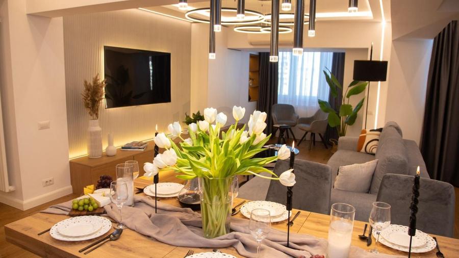 REA1028631 Apartament 3 camere I Parcare inclusa I Mobilat si utilat
