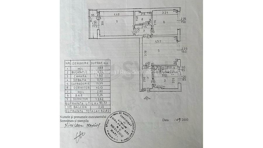 REA1028067 Apartament 3 camere I Stefan cel Mare I Obor I De vanzare - 15
