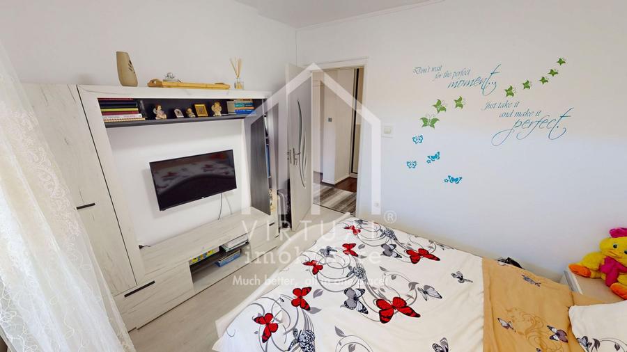 Apartament cu 3 camere, 66mp utili + balcon, etaj 3/4 - Terezian