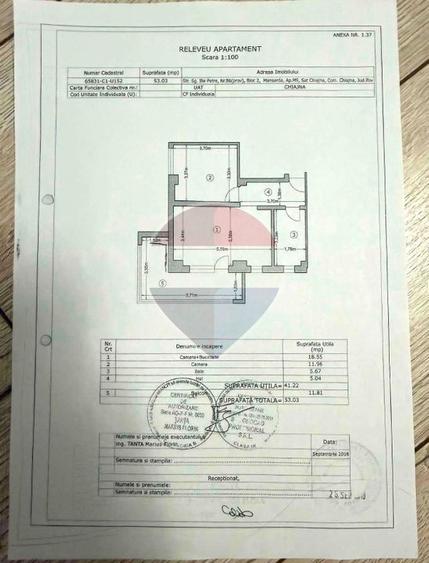 Apartament cu 2 camere de vânzare auchan militari/chiajna