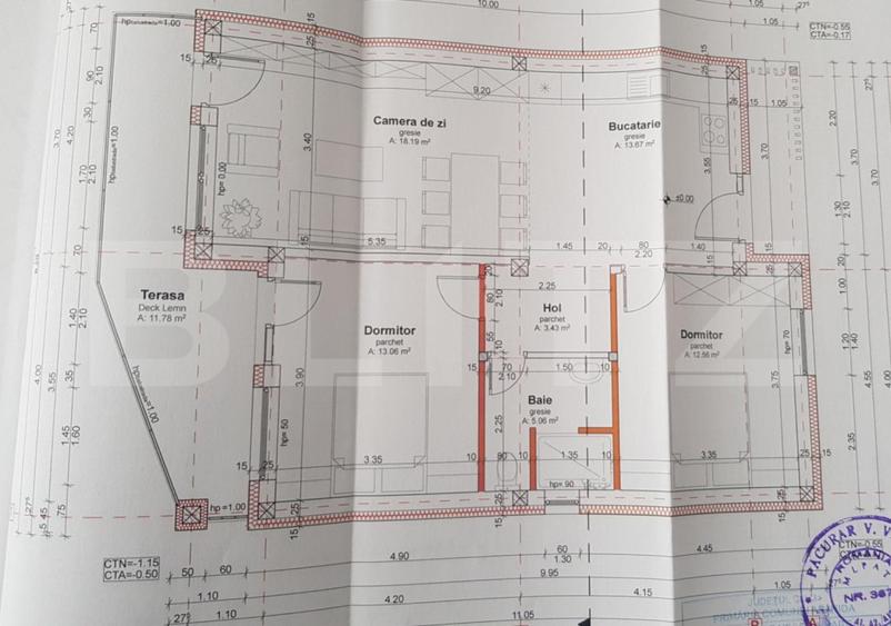 Oportunitate! Casă unifamilială semifinisată, P+M, 100 mp utili vedere la lac