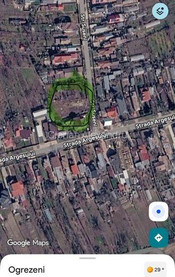 vand teren intravilan Ogrezeni, jud GR, la 30 de km de Bucuresti - 7