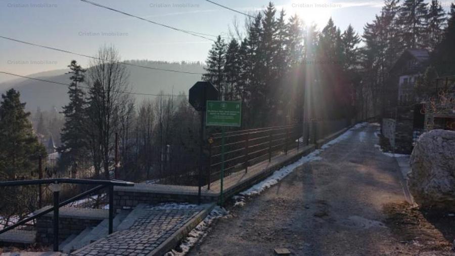 Teren 1925 mp, POT 40%, CUT 1,5-1,8, LANGA TELECABINA SINAIA