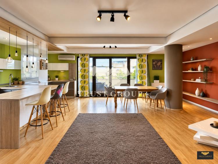 Apartament 4 camere Herastrau 165mp | Terasa | Loc de parcare