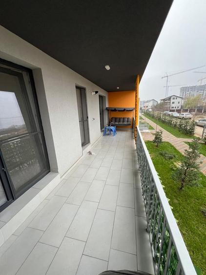 De vanzare 2 camere, parter, terasa 18 mp, parcare subterana - Pallady