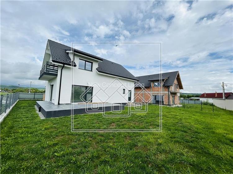 Casa individuala, 487 mp teren, finisata la alb, 147mp utili, Cristian - 4