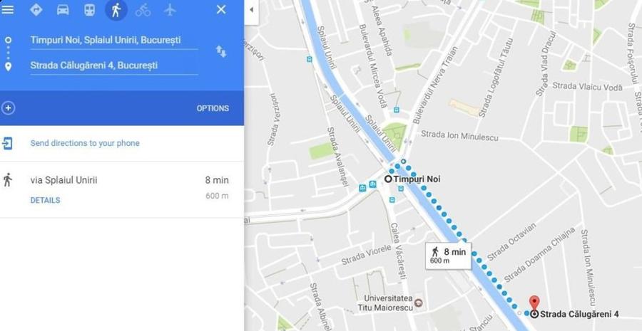 Timpuri Noi Studio 47mp Bloc NOU 2017, vedere splai, Proprietar (comision 0)